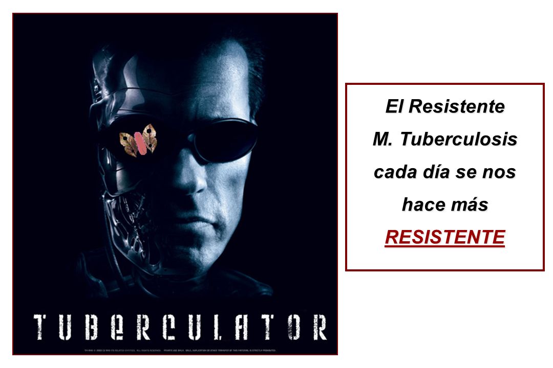 El Resistente M. Tuberculosis cada día se nos hace más RESISTENTE