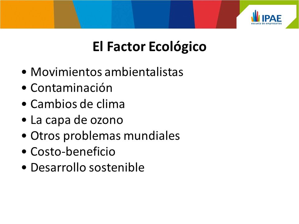 El Factor Ecológico Movimientos ambientalistas Contaminación