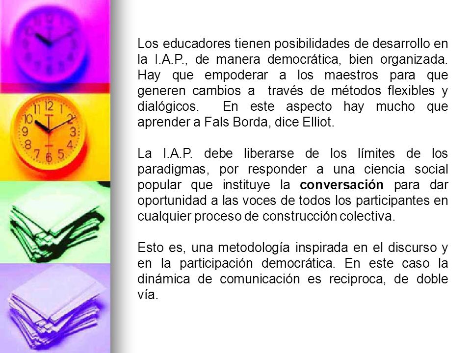 Los educadores tienen posibilidades de desarrollo en la I. A. P
