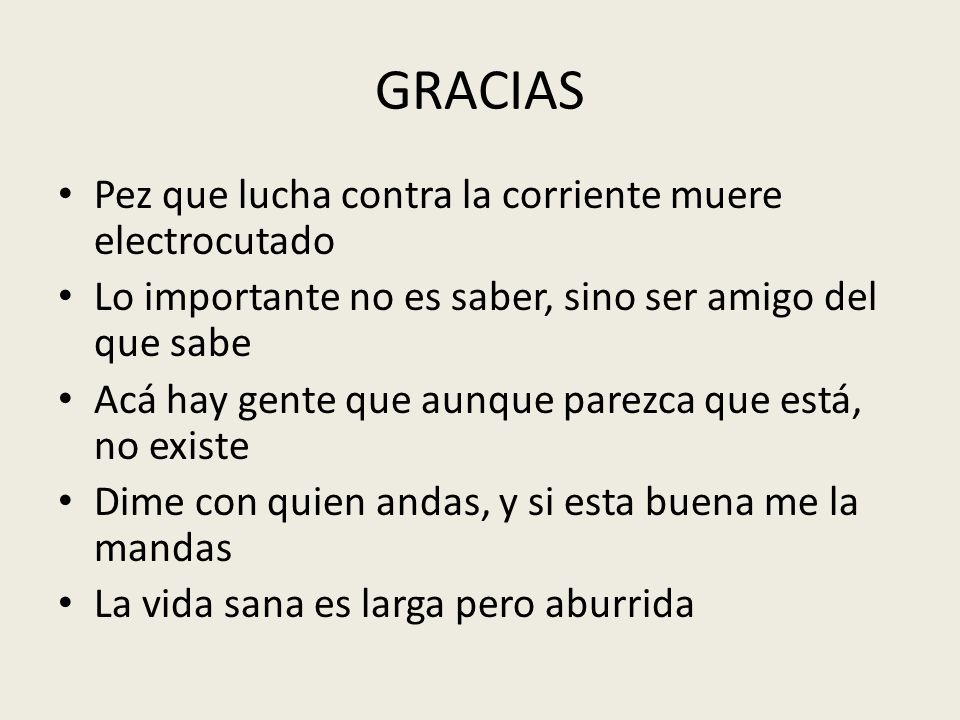 GRACIAS Pez que lucha contra la corriente muere electrocutado