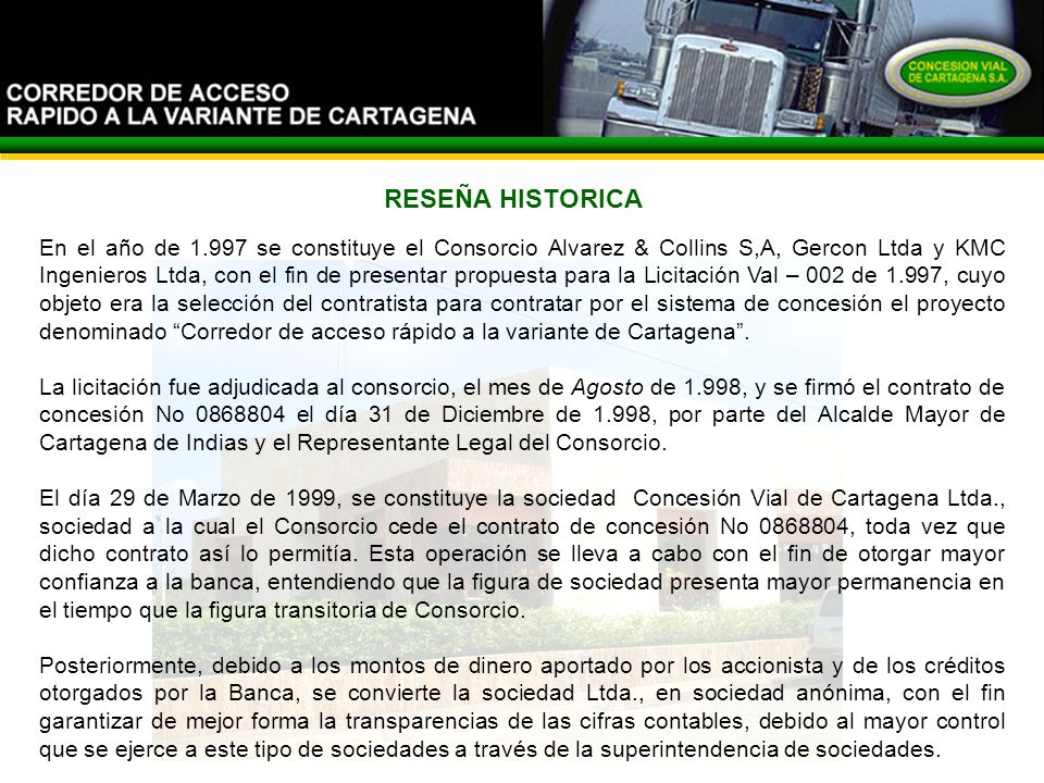 El Corredor RESEÑA HISTORICA.