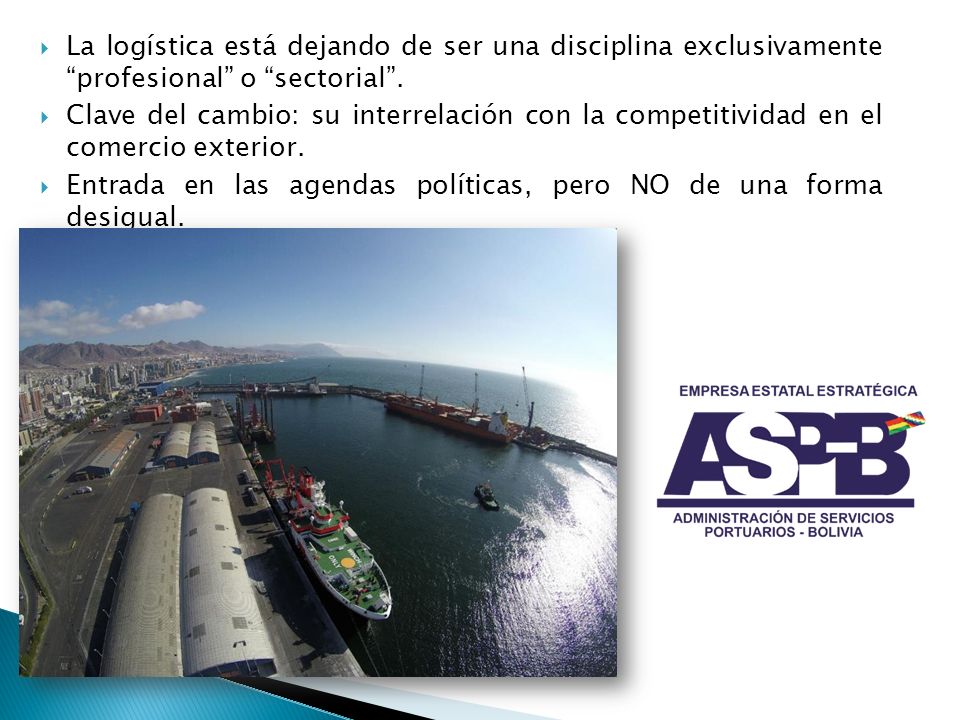 La logística está dejando de ser una disciplina exclusivamente profesional o sectorial .