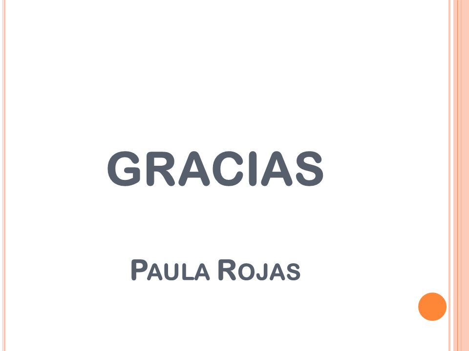 GRACIAS Paula Rojas