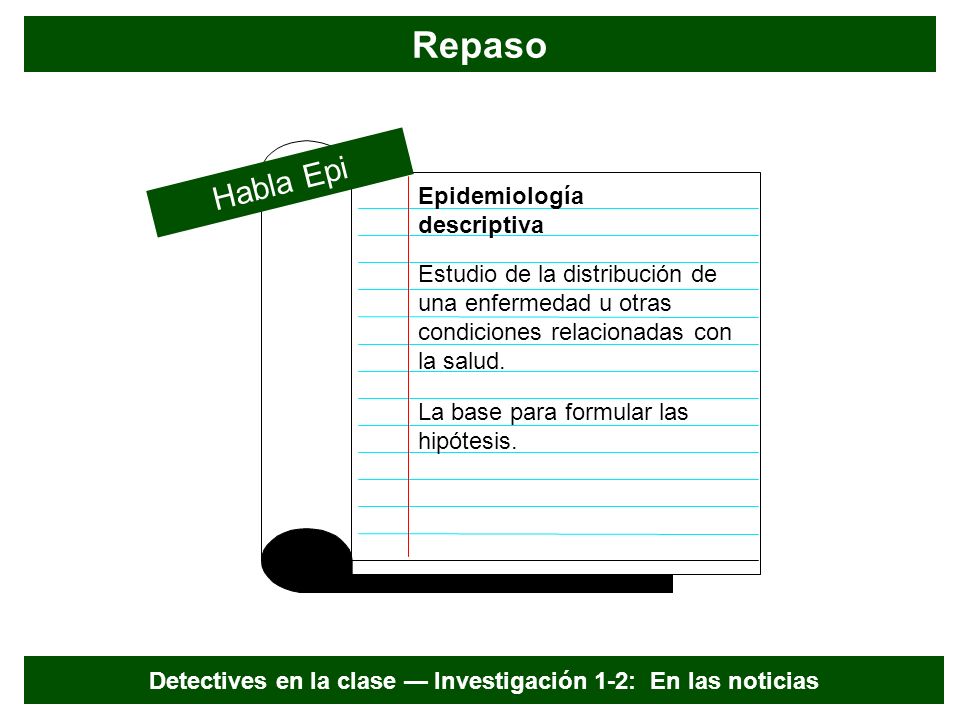 Detectives en la clase — Investigación 1-2: En las noticias