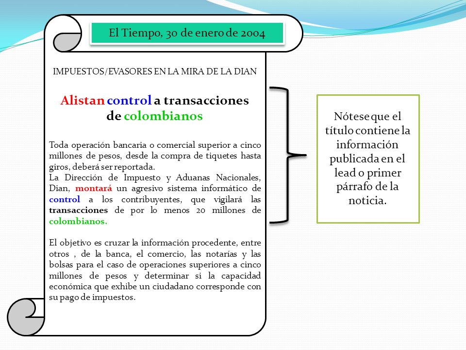 Alistan control a transacciones