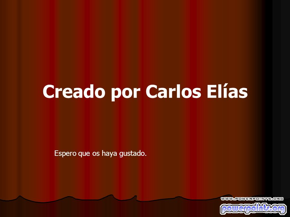 Creado por Carlos Elías