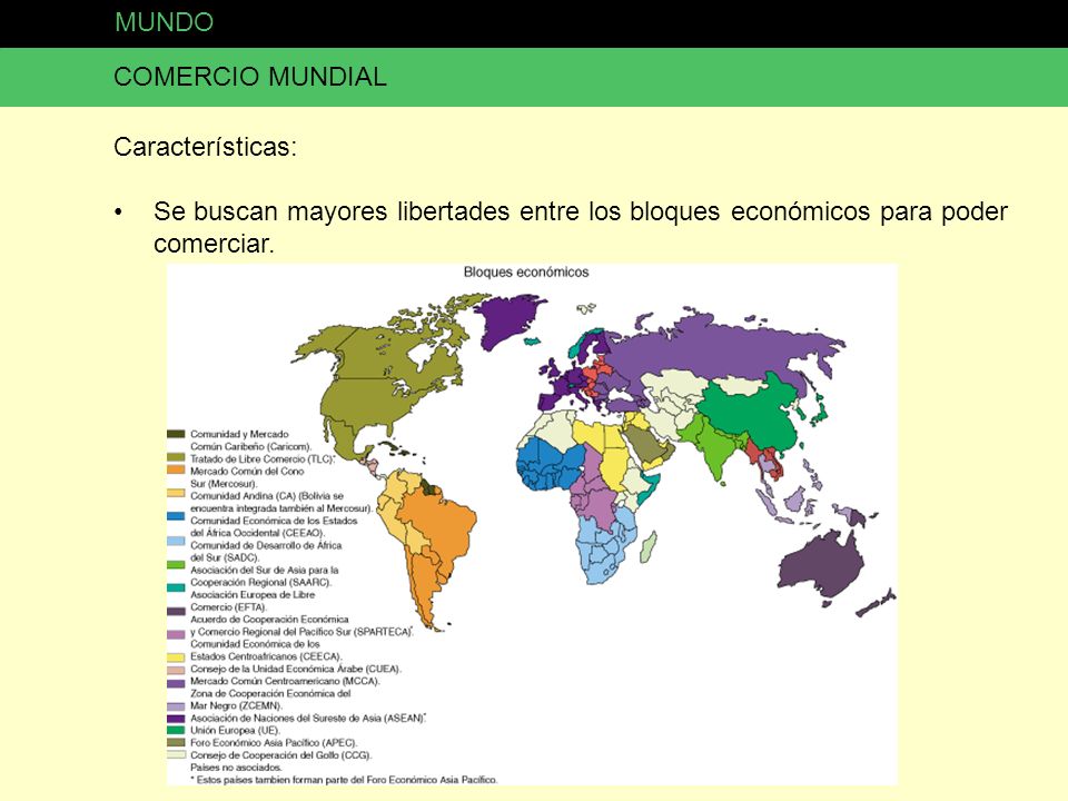 MUNDO COMERCIO MUNDIAL.