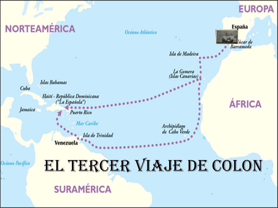 El tercer viaje de Colón