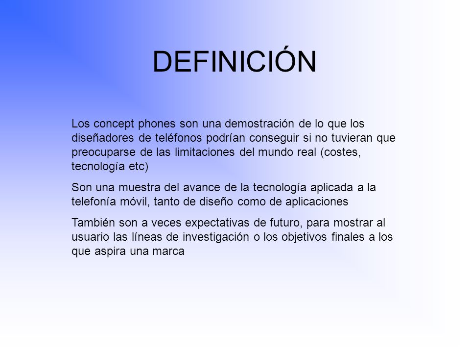 DEFINICIÓN