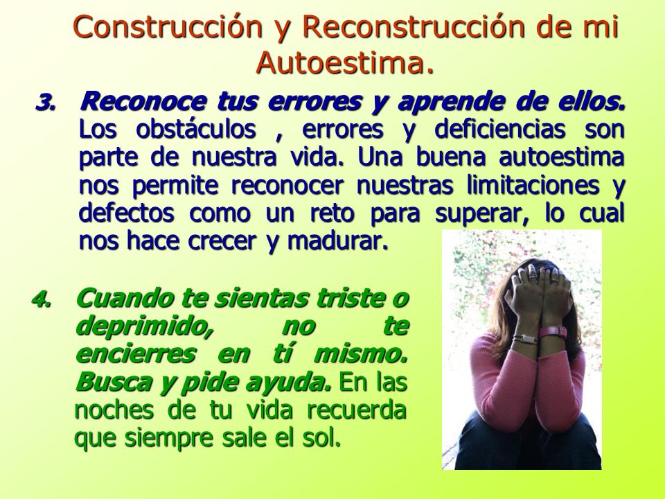 Construcción y Reconstrucción de mi Autoestima.