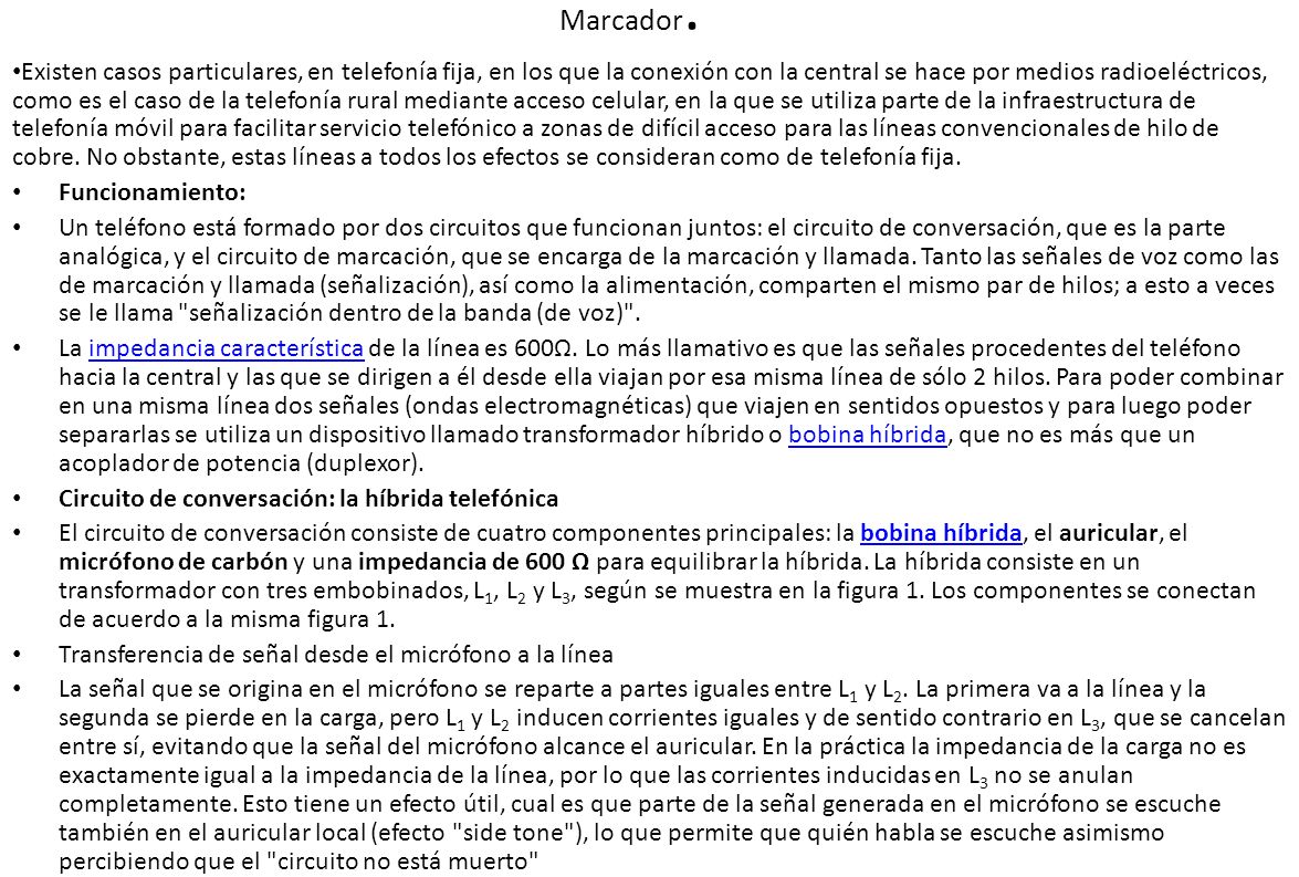 Marcador.