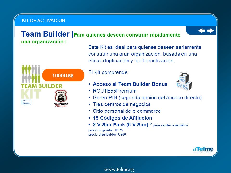 KIT DE ACTIVACION Team Builder |Para quienes deseen construir rápidamente una organización :