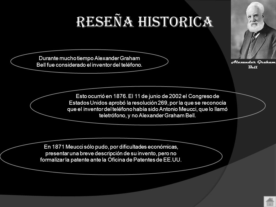 RESEÑA HISTORICA Durante mucho tiempo Alexander Graham Bell fue considerado el inventor del teléfono.