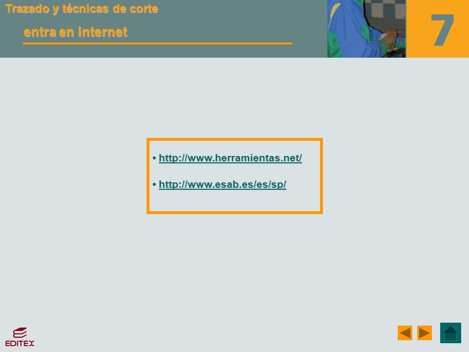 entra en internet Trazado y técnicas de corte