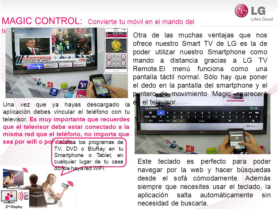 MAGIC CONTROL: Convierte tu móvil en el mando del televisor
