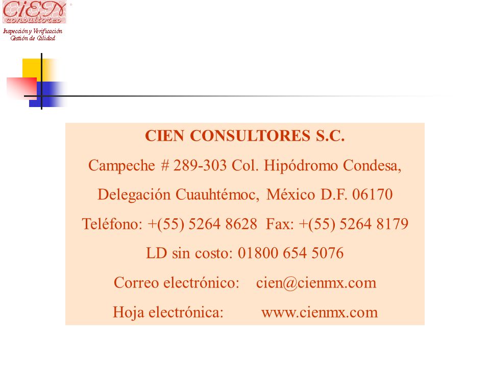 Campeche # Col. Hipódromo Condesa,