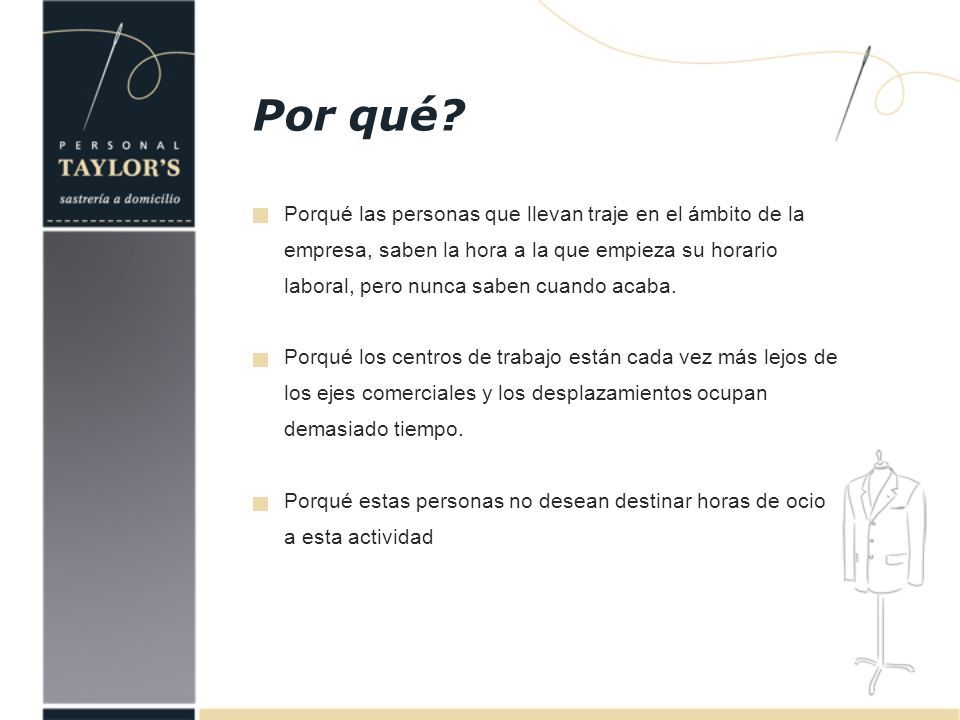 Por qué Porqué las personas que llevan traje en el ámbito de la