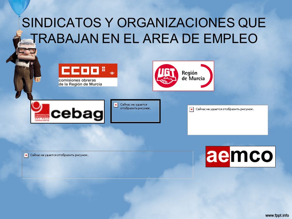 SINDICATOS Y ORGANIZACIONES QUE TRABAJAN EN EL AREA DE EMPLEO