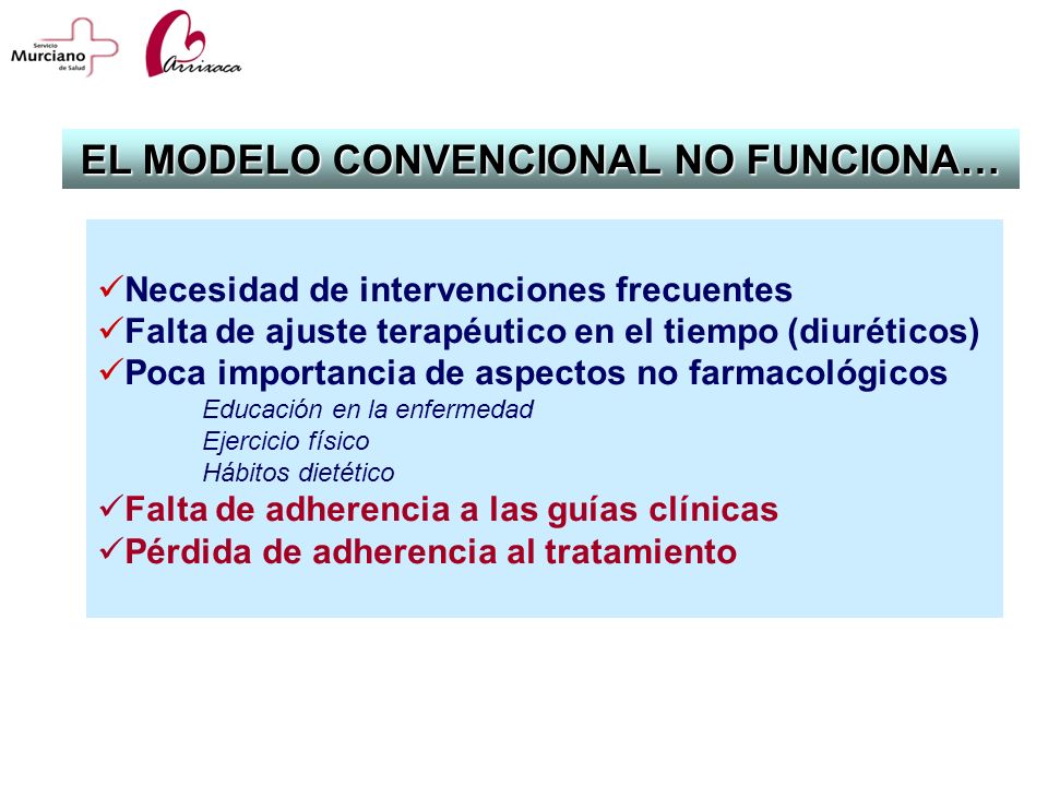 EL MODELO CONVENCIONAL NO FUNCIONA…