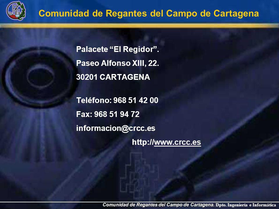 ZONA REGABLE DEL CAMPO DE CARTAGENA