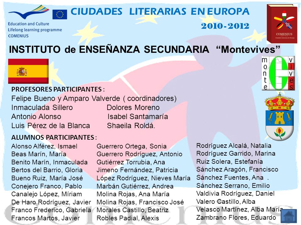 CIUDADES LITERARIAS EN EUROPA