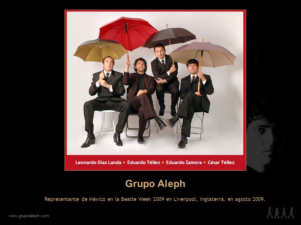 Leonardo Díaz Landa César Téllez. Eduardo Zamora. Eduardo Téllez. Grupo Aleph.