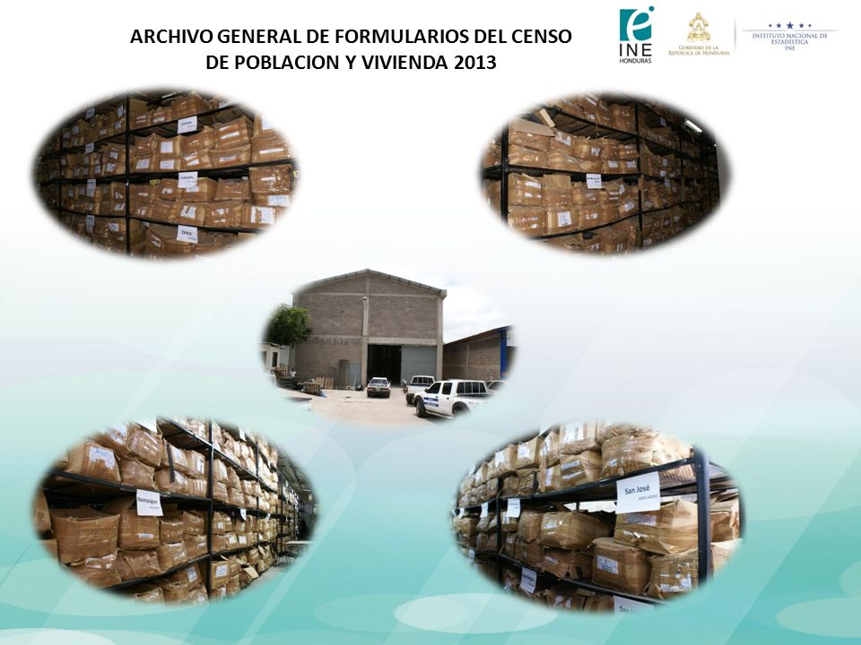 ARCHIVO GENERAL DE FORMULARIOS DEL CENSO DE POBLACION Y VIVIENDA 2013