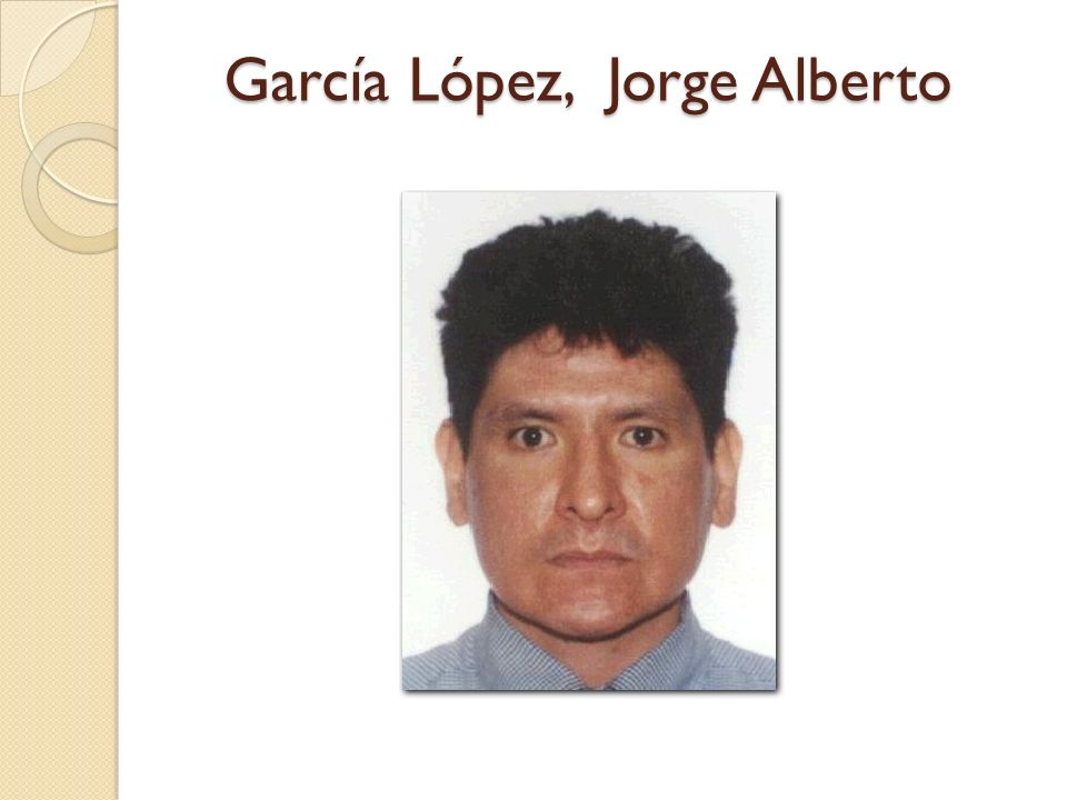 García López, Jorge Alberto