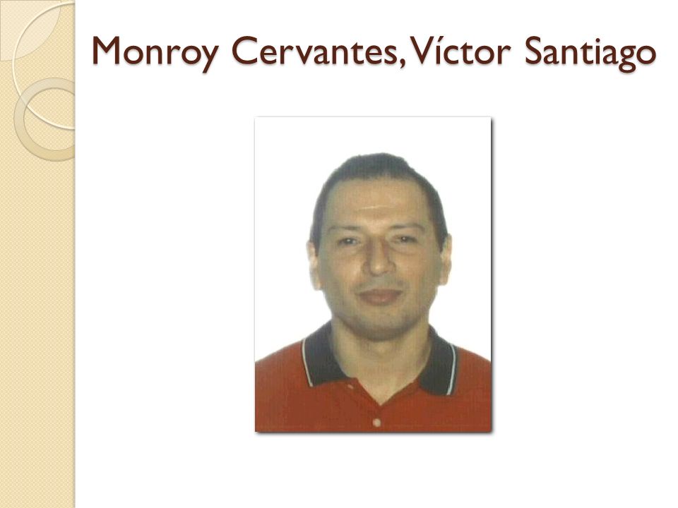 Monroy Cervantes, Víctor Santiago