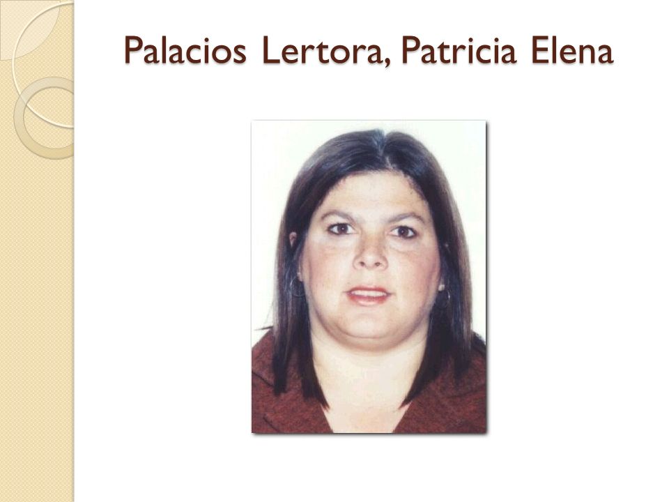 Palacios Lertora, Patricia Elena