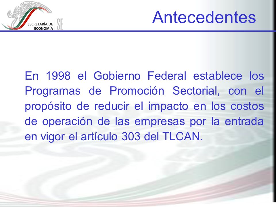 Antecedentes