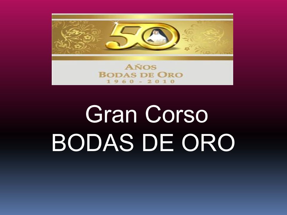Gran Corso BODAS DE ORO