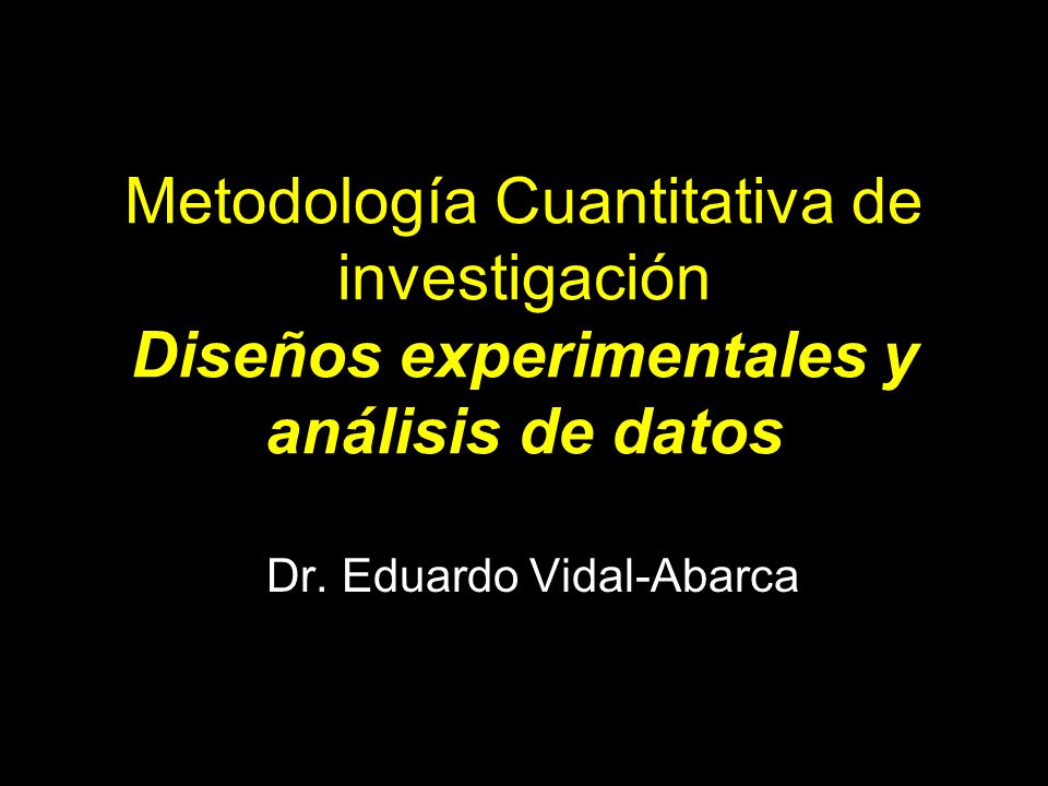 Dr. Eduardo Vidal-Abarca