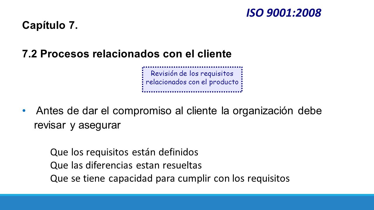 Revisión de los requisitos relacionados con el producto