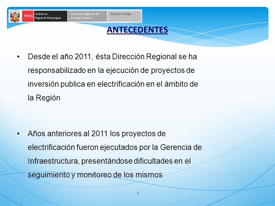 ANTECEDENTES