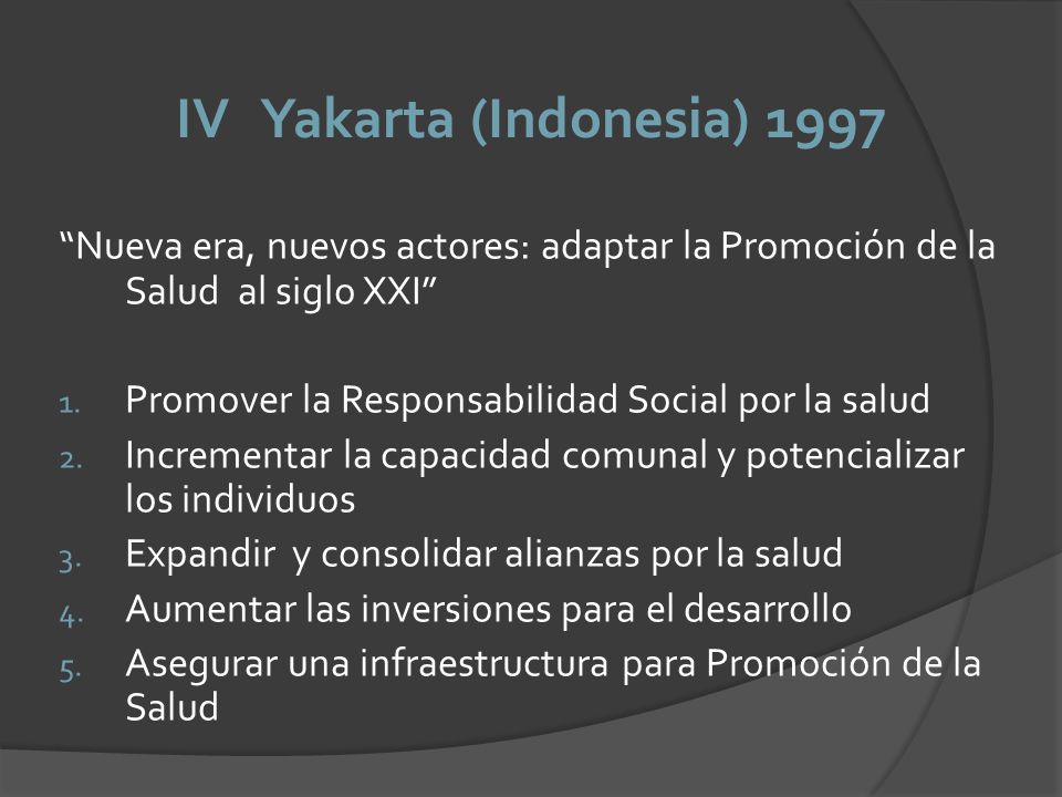 IV Yakarta (Indonesia) 1997