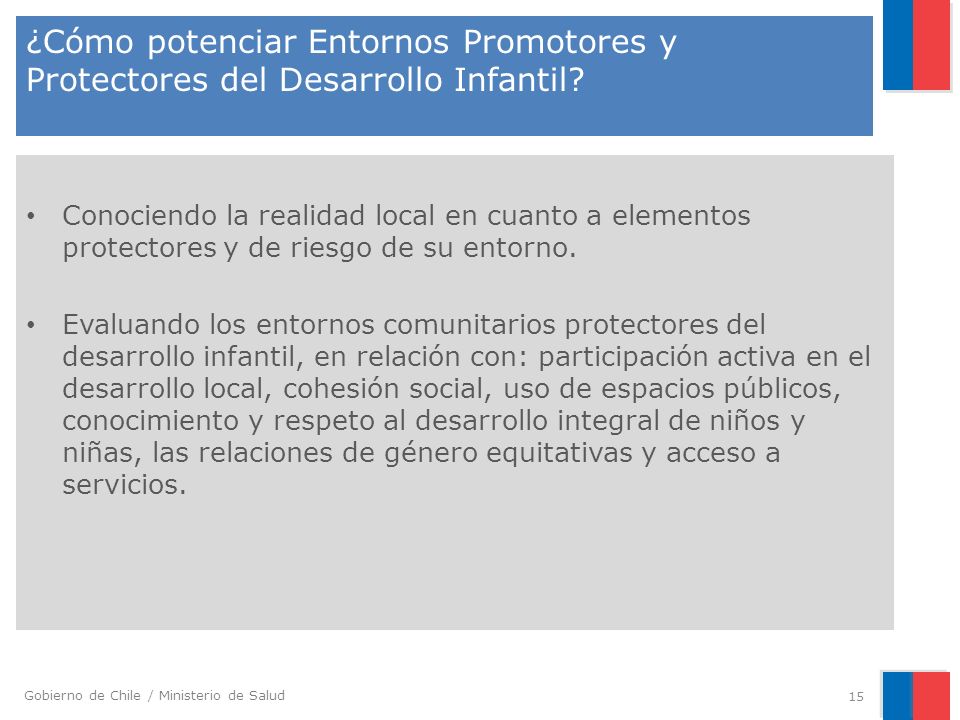 ¿Cómo potenciar Entornos Promotores y Protectores del Desarrollo Infantil