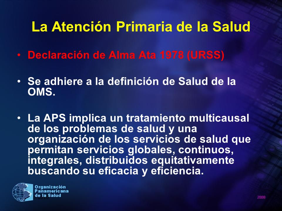 La Atención Primaria de la Salud