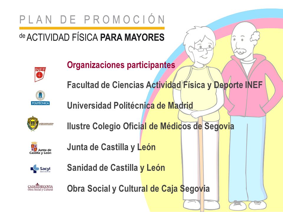 Organizaciones participantes