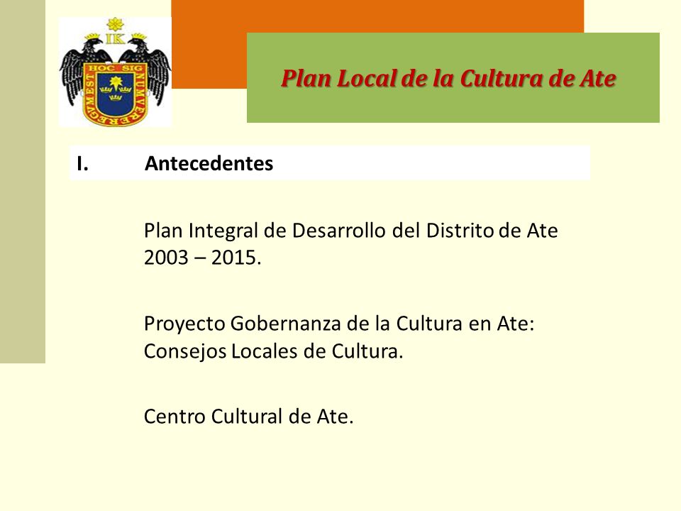 Plan Local de la Cultura de Ate