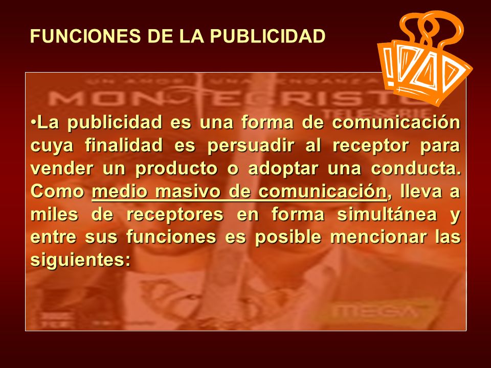 FUNCIONES DE LA PUBLICIDAD