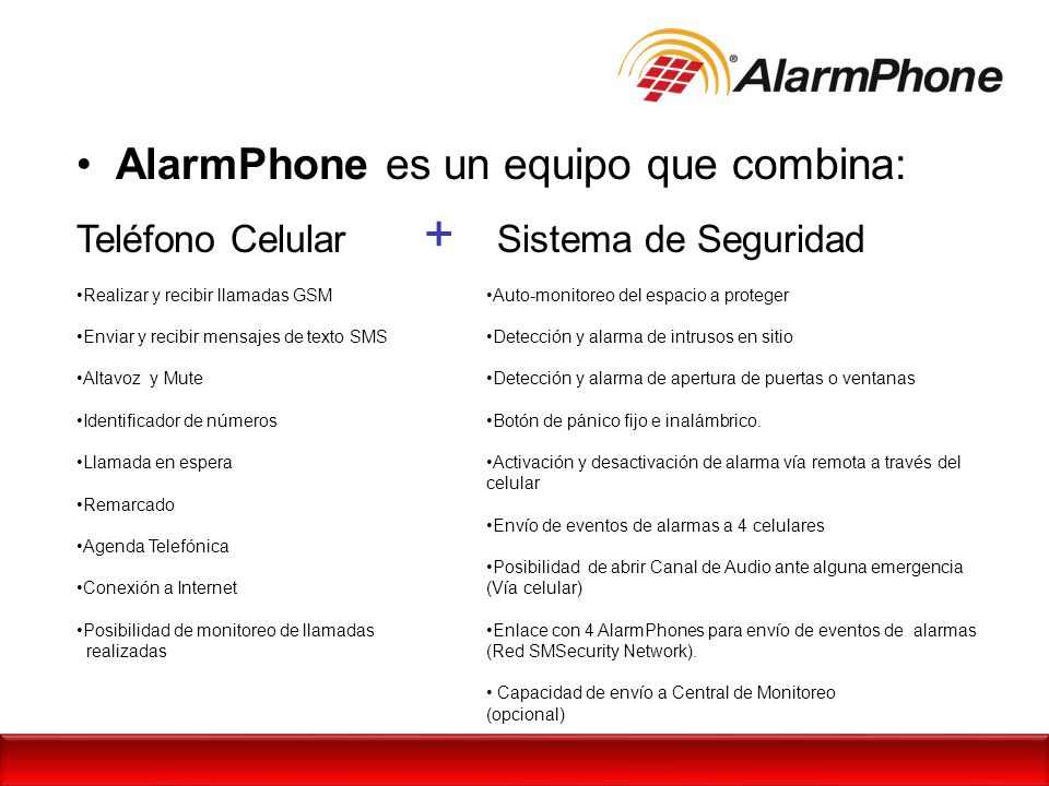 AlarmPhone es un equipo que combina: