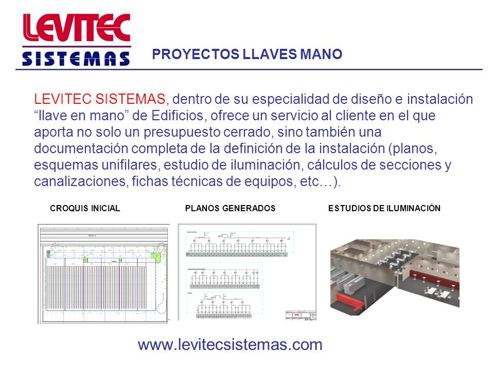PROYECTOS LLAVES MANO