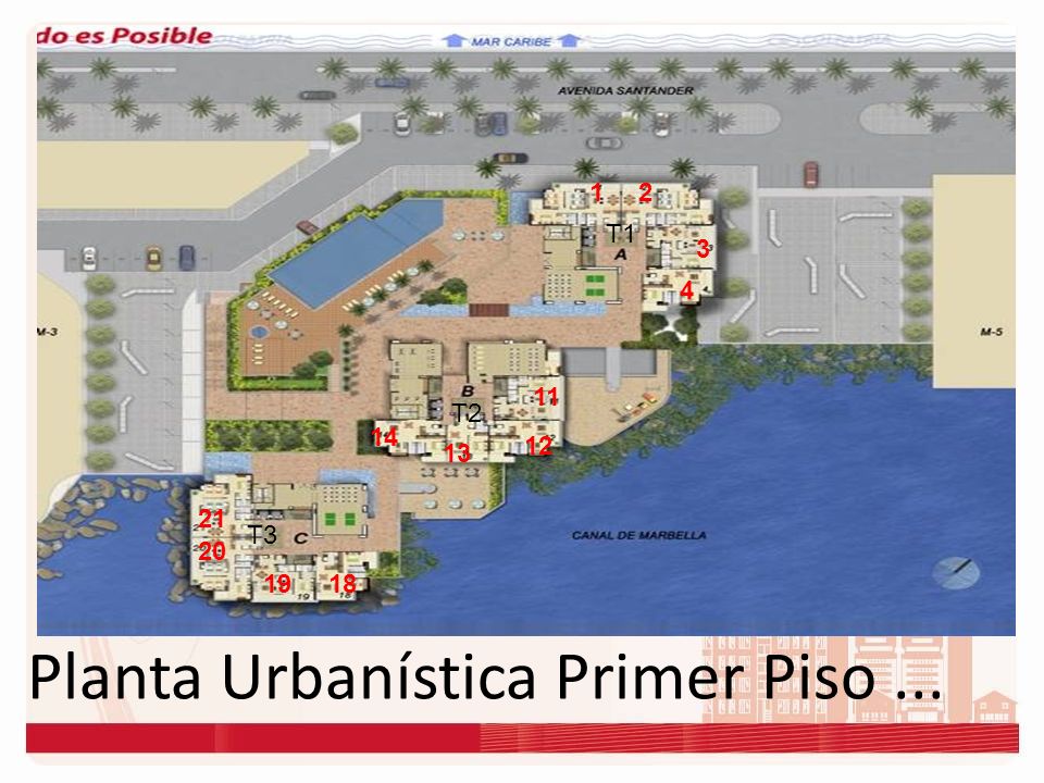 Planta Urbanística Primer Piso ...