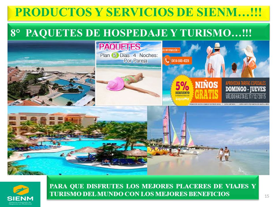 PRODUCTOS Y SERVICIOS DE SIENM…!!!