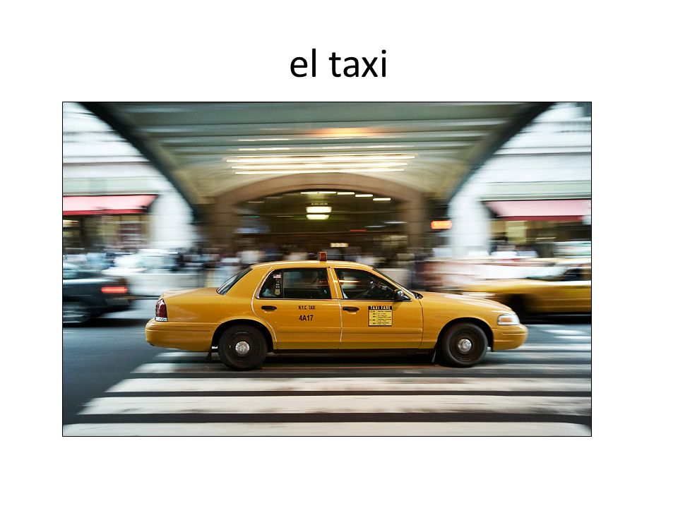 el taxi