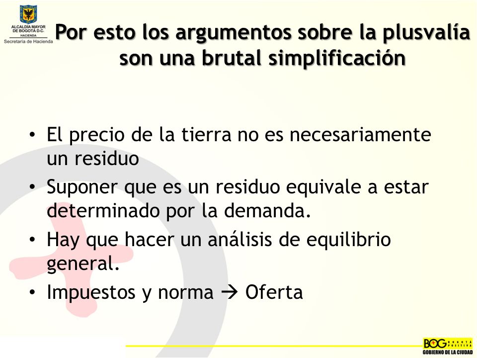 Por esto los argumentos sobre la plusvalía son una brutal simplificación