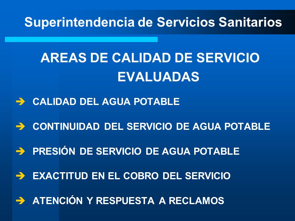 Superintendencia de Servicios Sanitarios