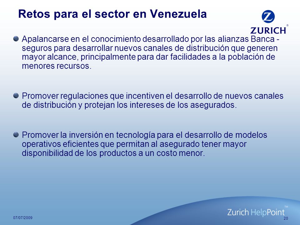 Retos para el sector en Venezuela