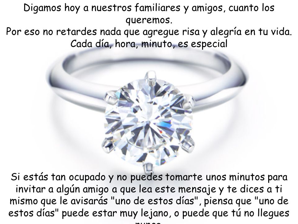Digamos hoy a nuestros familiares y amigos, cuanto los queremos